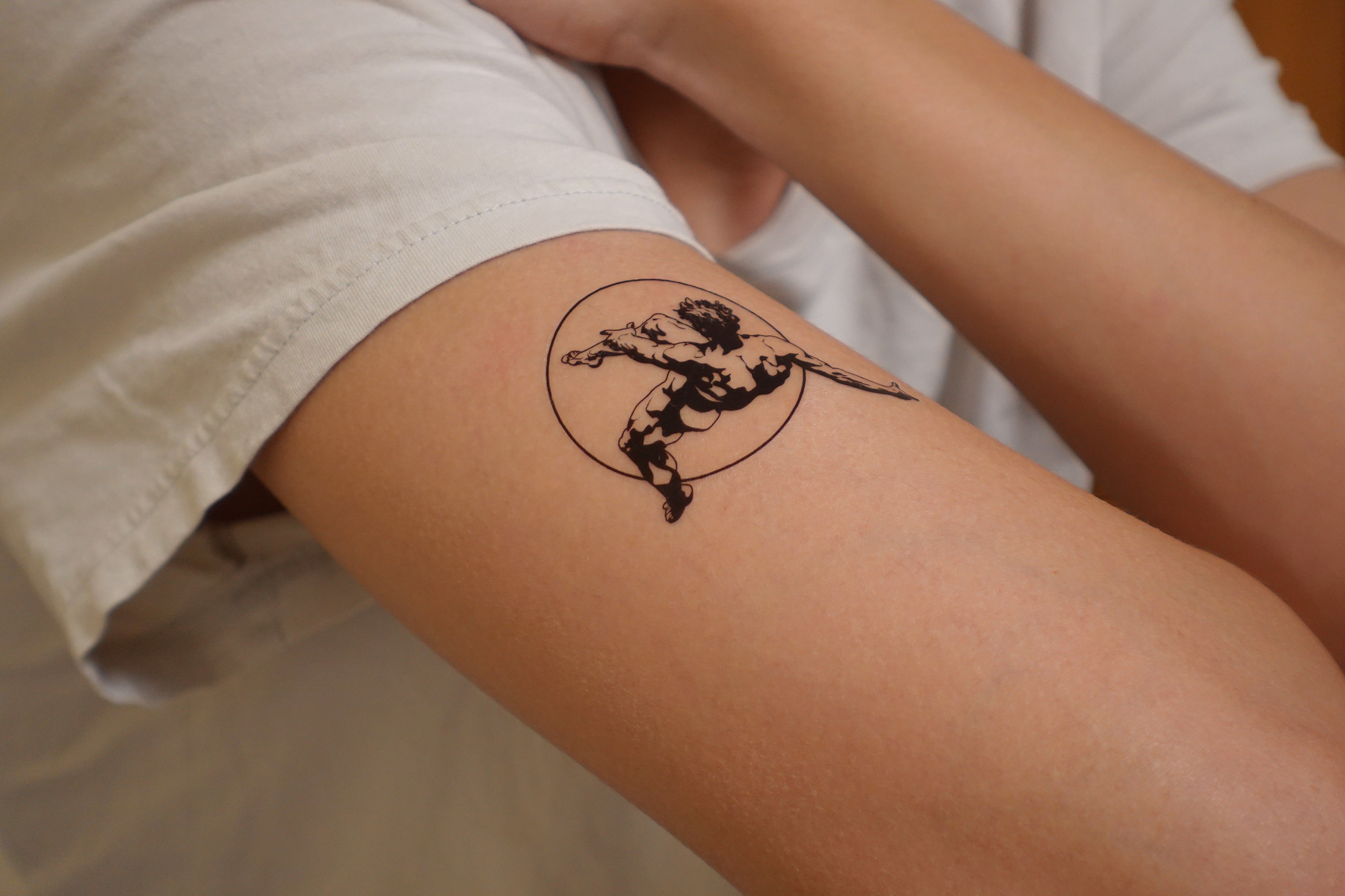 Icarus tattoo | Icarus tattoo, Mens body tattoos, Greek tattoos